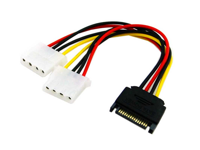 C&#225;p chuyển SATA sang 2 IDE 4Pin HK